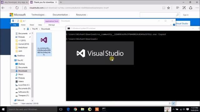 How to download Microsoft Visual Studio setup [Offline Installer] | HD смотреть онлайн