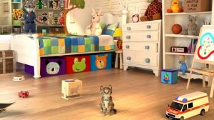 FUN LITTLE KITTEN ADVENTURE - HAPPY AND PLAYFUL KITTY AND ANIMALS ON ADVENTUROUS LEARNING JOURNEY