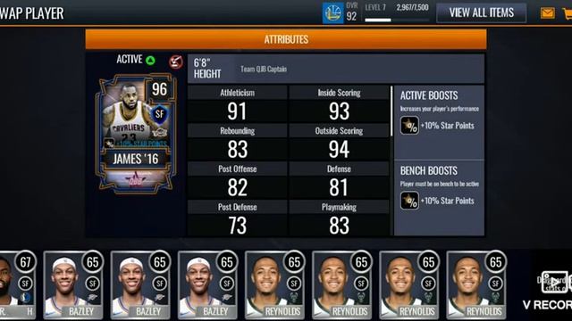 How to swap players from the bench on NBA live( tutorial) смотреть онлайн