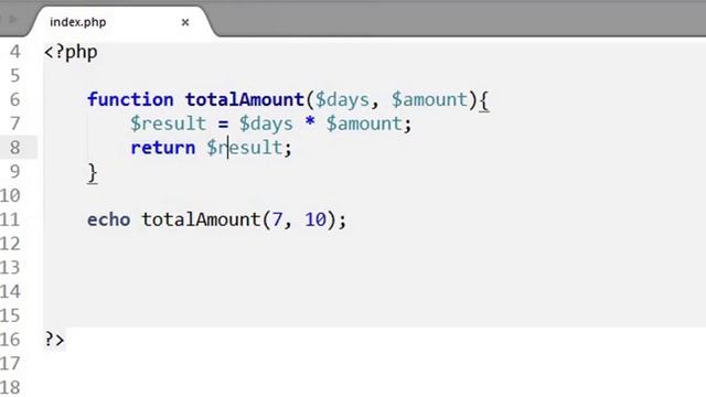 PHP MySQL Bangla Tutorial Part - 12 - Function with returning value смотреть онлайн