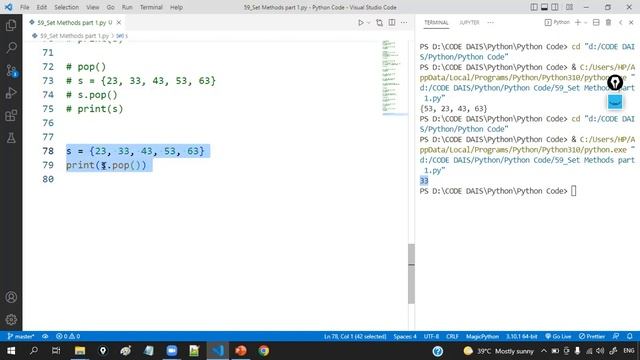 ?♂️ Set Methods in Python || Part 1 || Python By Surendra смотреть онлайн