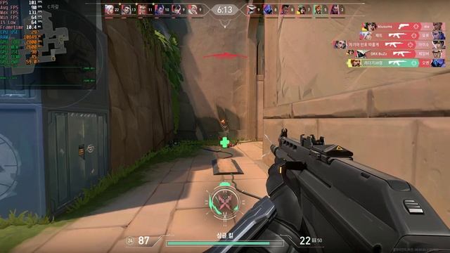 8600G-AMD Radeon™ 760M-D5 5200 16GB-FHD 발로란트 풀옵-FHD Valorant Max Settings смотреть онлайн