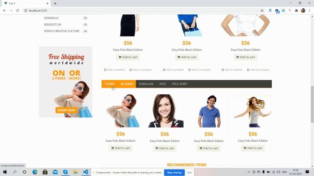 Vuejs Beautiful Ecommerce Template Free смотреть онлайн