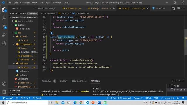 3-Thunk Middleware to work with Async-Await[Arabic] смотреть онлайн
