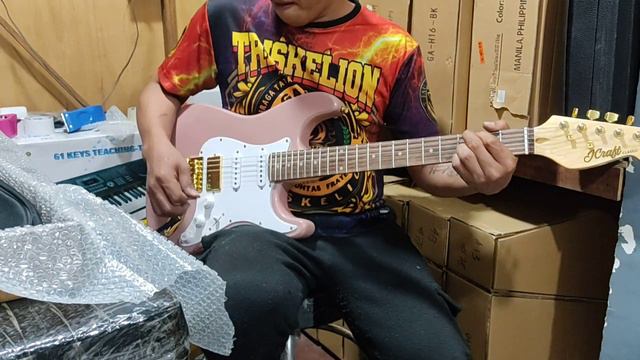 JCraft S-2HC HSS Electric Guitar with Gigbag Rose Gold (Rosewood) 628348544108604 смотреть онлайн