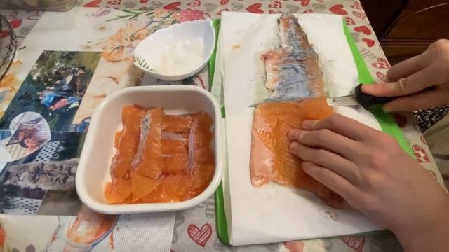Засолка Красной рыбы по-домашнему. Простой и быстрый способ??❤️ смотреть онлайн