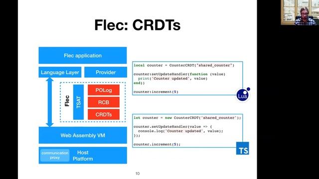 Flec: a versatile programming framework for eventually consistent systems — Jim Bauwens смотреть онлайн