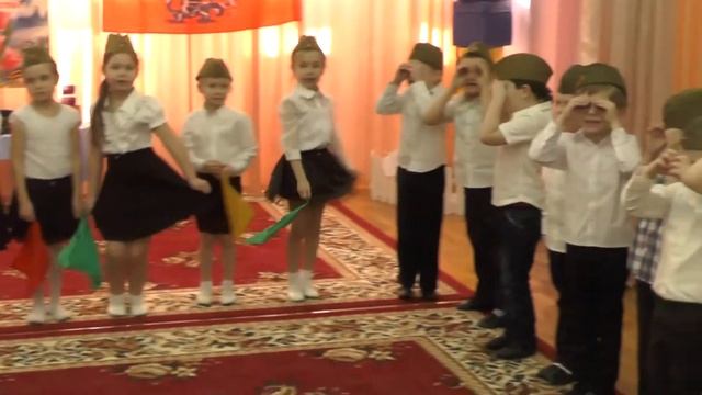 День защитника Отечества в подготовительной группе Дошкольного отделения №4 смотреть онлайн
