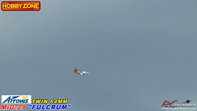 ARROWS Hobby MIG-29 Fulcrum 64MM Maiden Flight & Gear fix By: RCINFORMER смотреть онлайн