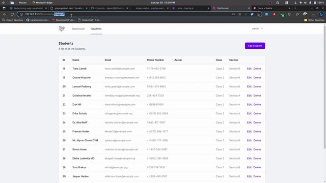 Let's build a mini Students Management System | Inertia-Svelte Tutorial for Beginners смотреть онлайн