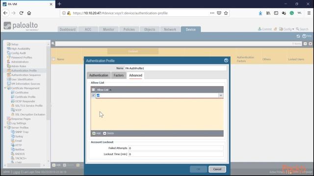 Palo Alto Firewall - LDAP Authentication and Remote Users and Groups смотреть онлайн