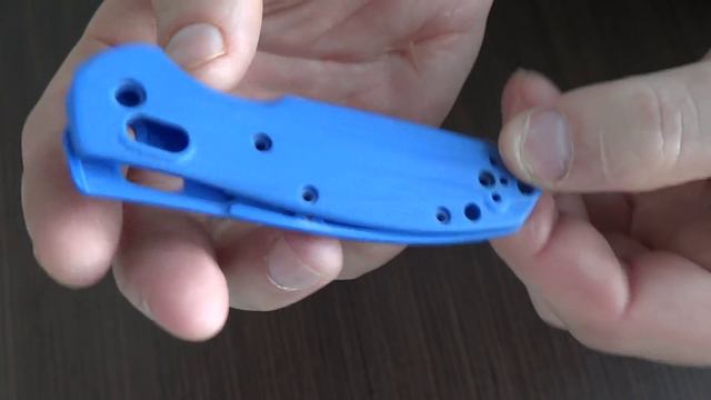 Накладки на Delica 4 и MINI Griptilian 556. Custome Scales.