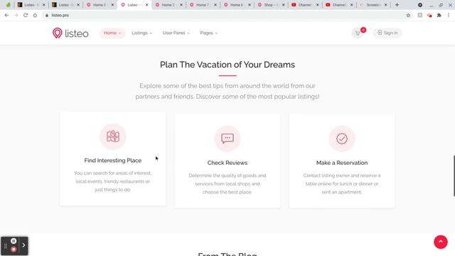 Listeo Directory Listing WordPress смотреть онлайн
