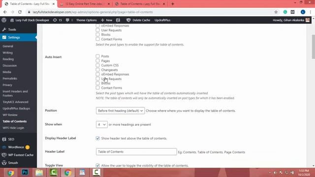 Table of Content WordPress Plugin for All Posts смотреть онлайн