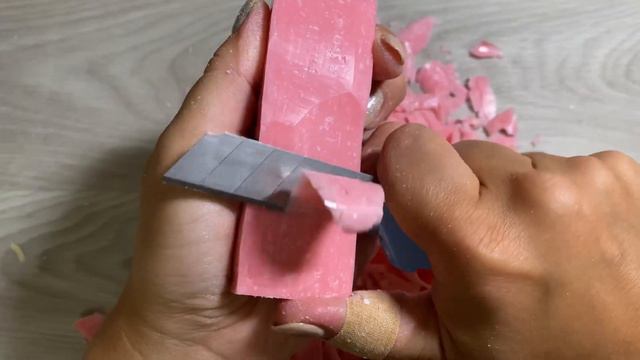Asmr video cutting soap/резка сухого мыла смотреть онлайн