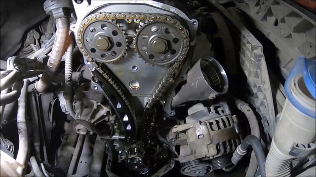 skoda rapid 1.2 how to change timing chain смотреть онлайн
