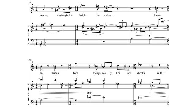 Sonnet 116 [w/ score] смотреть онлайн