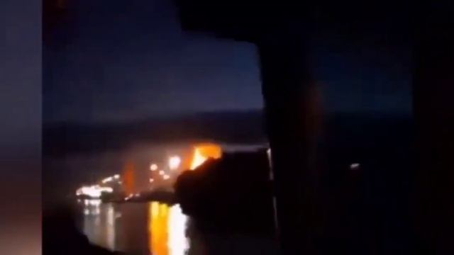 Удары Гераней по объектам в порту Рени смотреть онлайн