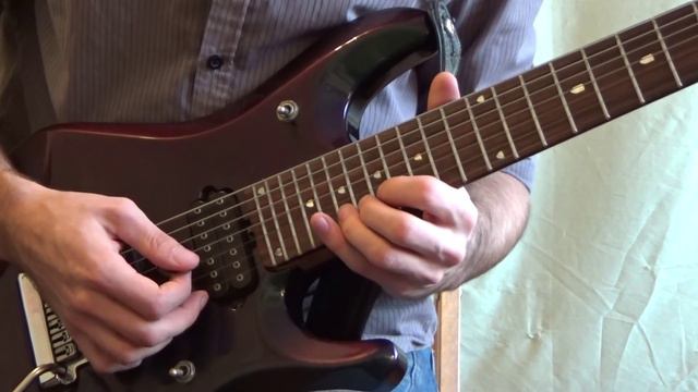 Resident Evil + MINUS! Разбор соло из кавера "Обитель Зла" + минус прямо в видео! смотреть онлайн