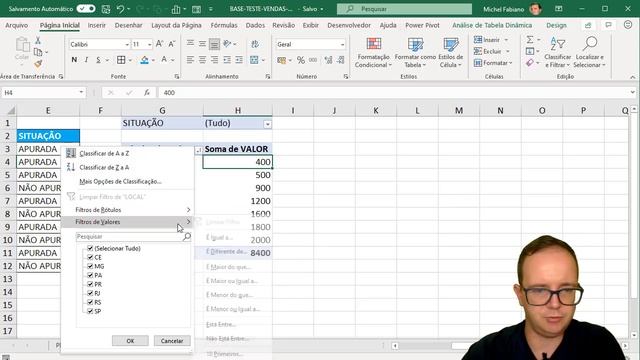 Como CLASSIFICAR VALORES na Tabela Dinâmica no EXCEL смотреть онлайн
