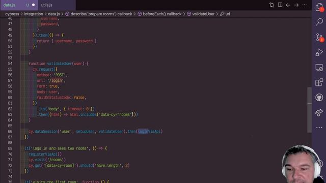 Create User Using cypress-data-session Command смотреть онлайн