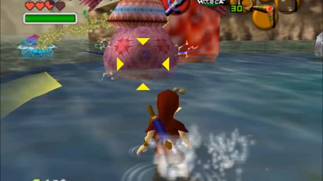 Zelda OOT: Morpha, Barinade, and Bongo Bongo in Zora's Fountain! (3 Boss Challenge) смотреть онлайн