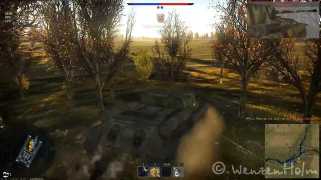 War Thunder [1.57] | СУ-122П | Первая катка | Обзор | Review