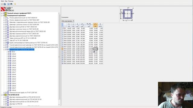 Особенности подбора сечений сжатых элементов из профильной трубы
