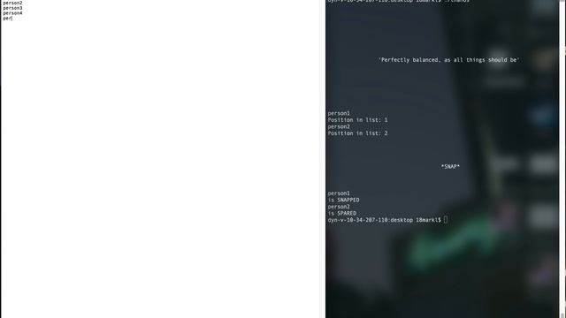 C Programming: Thanos Algorithm Demonstration смотреть онлайн