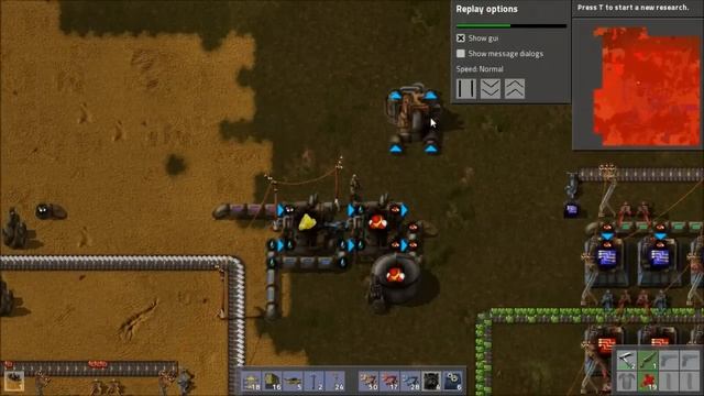 Factorio Speedrun in 4:44:42 (playback at 4x speed) смотреть онлайн