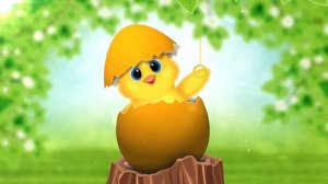 Мультик для детей! Смешные цыплята.