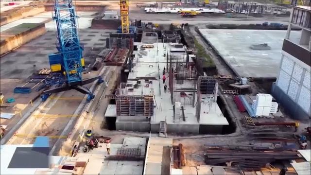Ход строительства ЖК ДОСТОЯНИЕ в Краснодаре / ОКТЯБРЬ 2020 смотреть онлайн