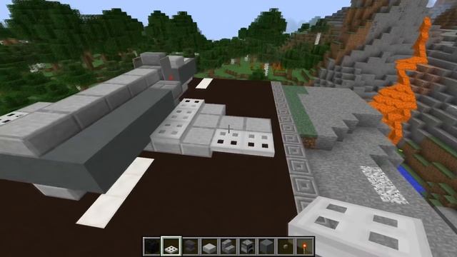 Как построить КРУТОЙ ИСТРЕБИТЕЛЬ В MINECRAFT? С ракетами! смотреть онлайн