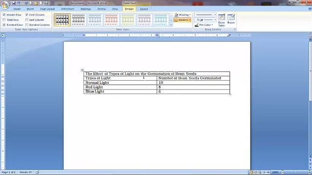 Data Table In Word смотреть онлайн