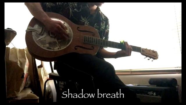 「shadow breath」delta express triolian resonator guitar slide guitar смотреть онлайн