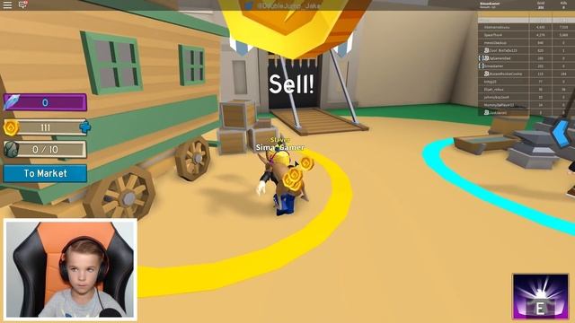 HUNTING ORCS in ROBLOX MONSTER HUNT SIMULATOR / BLOX4FUN смотреть онлайн