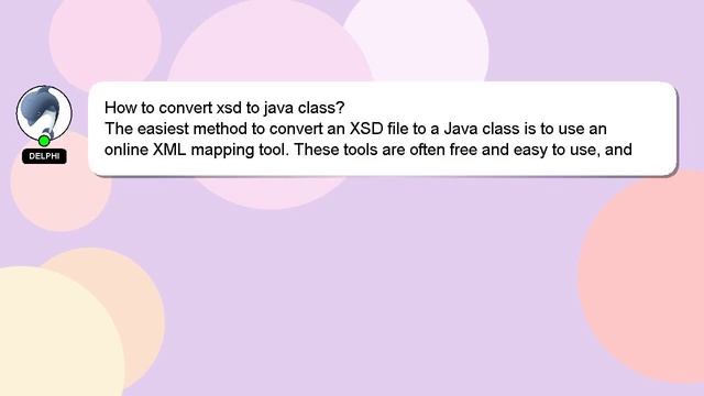 How to convert xsd to java class? смотреть онлайн