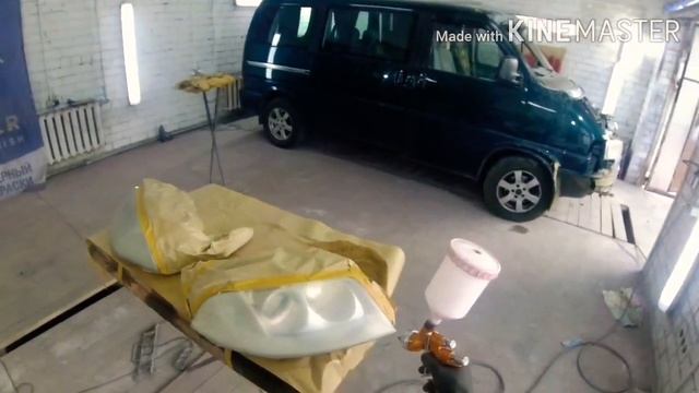 Восстановление пожелтевших фар своими руками смотреть онлайн