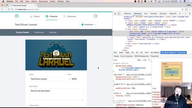 Building KiteTail #19: Porting a Blade Form to Vue.js смотреть онлайн