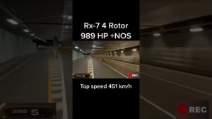 Мазда rx 7 максимальная скорость