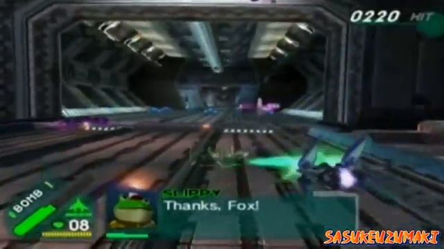 Star Fox Assault - Mission 5 - Asteroid Belt - The Aparoid Menace (Commentary смотреть онлайн