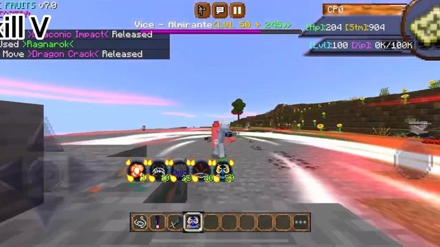 Addon/Mod Piece Fruits V7.0 cho MINECRAFT(BE/PE) 1.20 смотреть онлайн