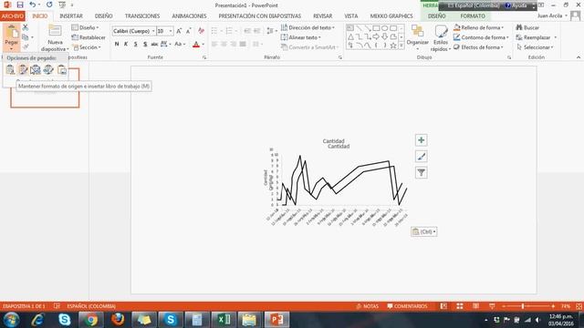 Cómo pasar una gráfica de Excel a Power Point con actualización automática смотреть онлайн