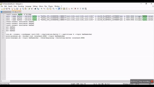 Apache kafka using docker container in English смотреть онлайн