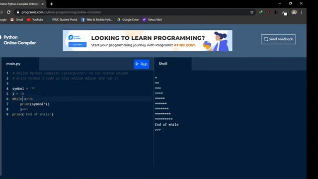 Introduction to python/Python Crash Course. Part#3 For/While Loop in python смотреть онлайн
