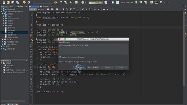 Netbeans GIT Stashing смотреть онлайн