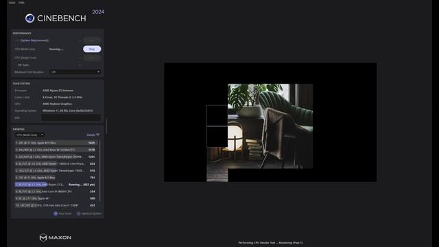 AMD Ryzen Z1 Extreme {Lenovo Legion Go} - Cinebench R15/R20/R23/R24 CPU/GPU-Test смотреть онлайн