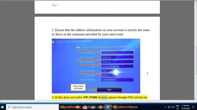 Fix PS4 Error NP-37680-4