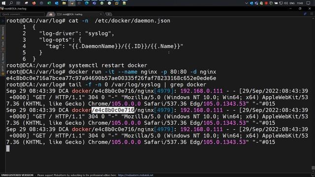 Docker Certified Associate (DCA) | Настройка журналирования драйверов Syslog смотреть онлайн