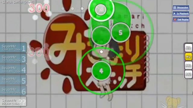 osu! - Hidamari Sketch Cast - Sketch Switch смотреть онлайн